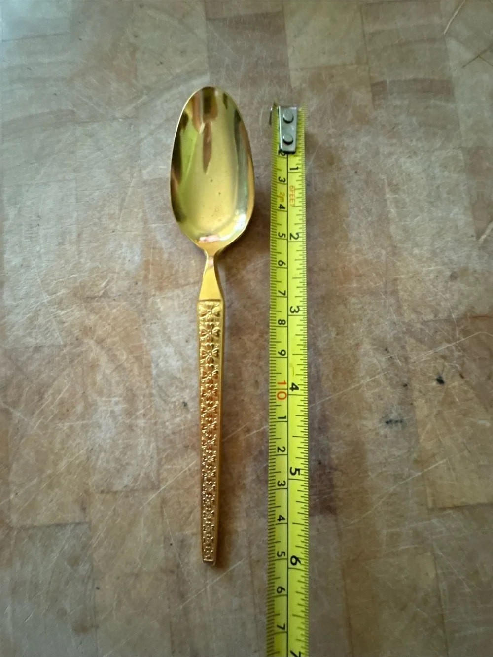 Vintage Hanford Forge Trocadero Gold Plated Stainless Flatware 50 Pieces